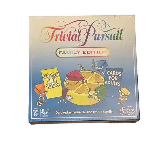 Brand New in Box with Plastic Trivial Pursuit Family Addition - Picture 1 of 1